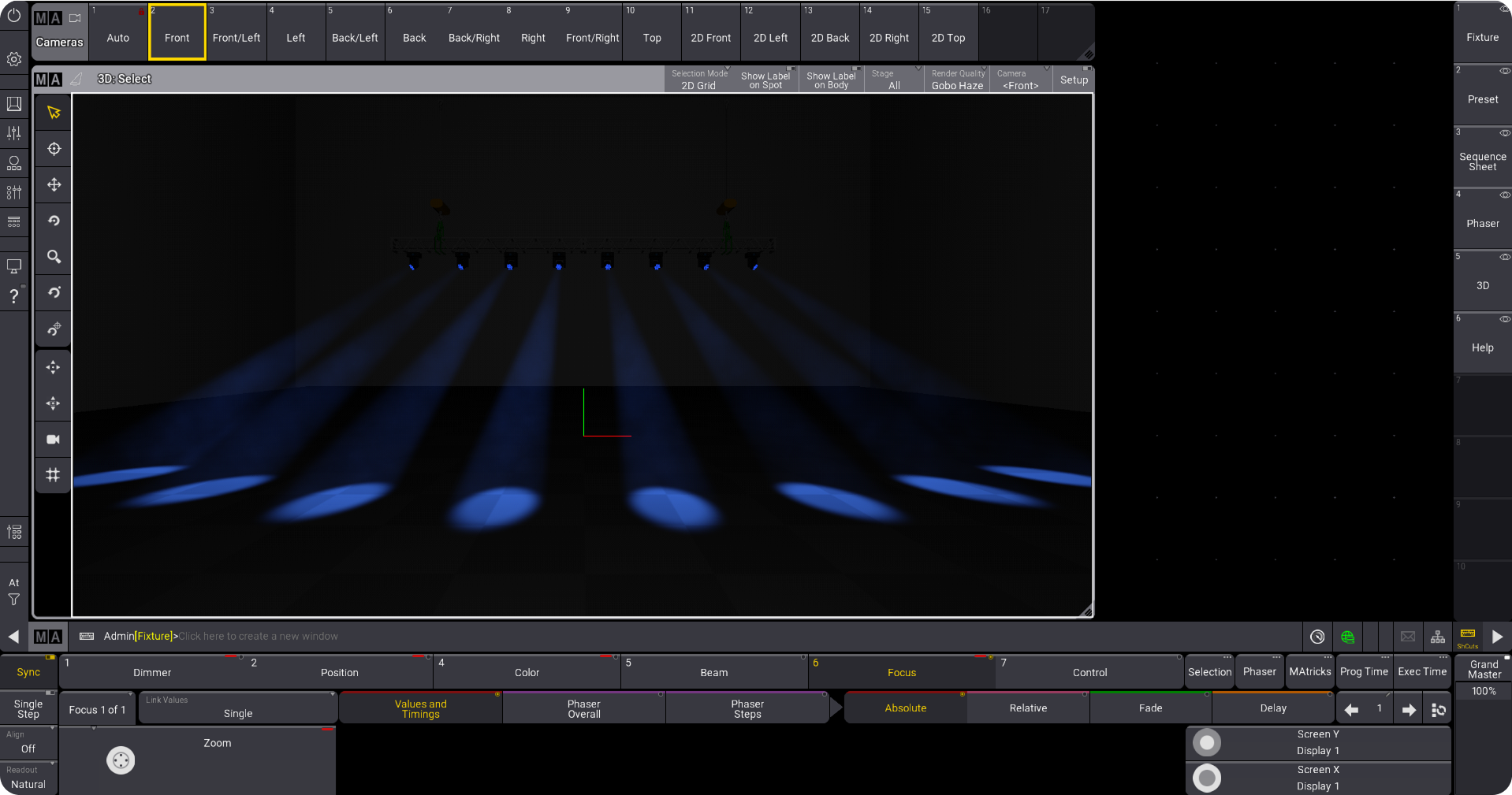 Visualização 3D MA3